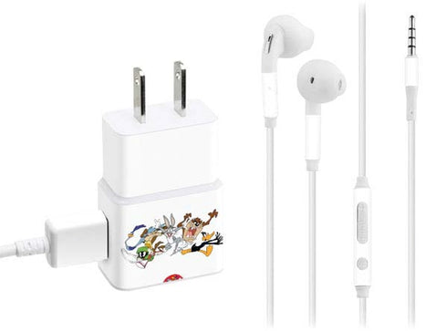 Looney Tunes Chase Phone Charger Skin