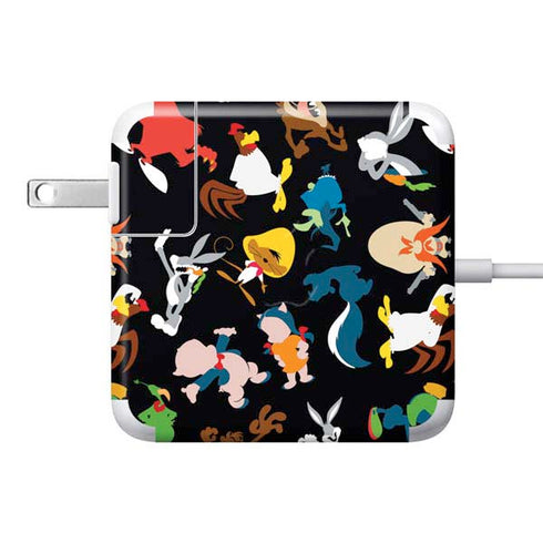 Looney Tunes Identity Pattern 85W Power Adapter (15 and 17 inch MacBook Pro Charger) Skin