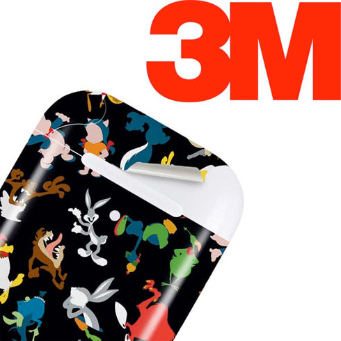 Looney Tunes Identity Pattern Apple AirPods Skin