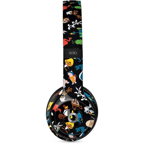 Looney Tunes Identity Pattern Beats Solo 2 Wired Skin