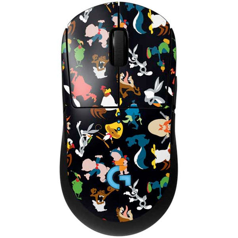 Looney Tunes Identity Pattern G Pro Wireless Gaming Mouse Skin