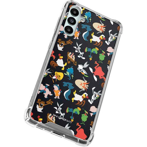 Looney Tunes Identity Pattern Gabb Phone 4 Clear Case