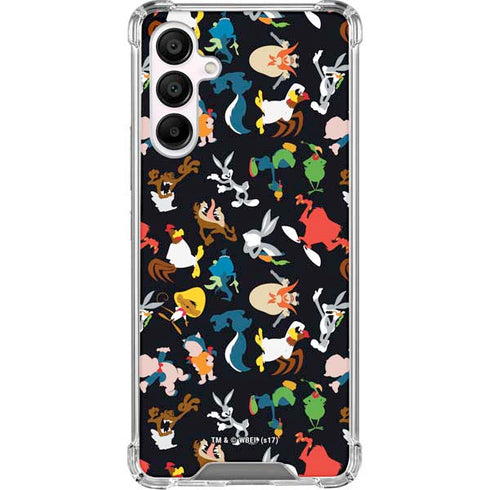 Looney Tunes Identity Pattern Galaxy A16 5G Clear Case