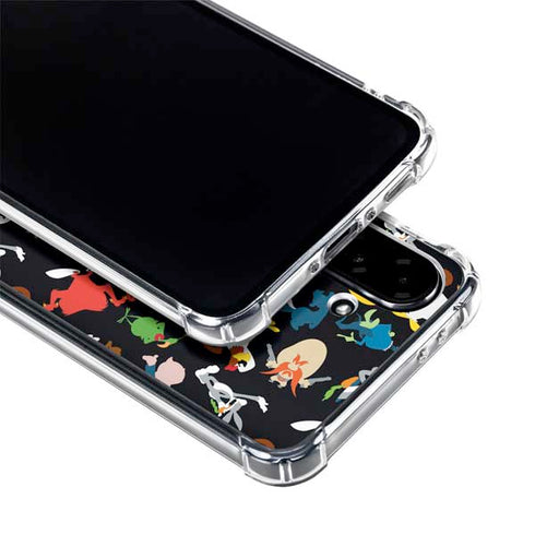 Looney Tunes Identity Pattern Galaxy A36 5G Clear Case