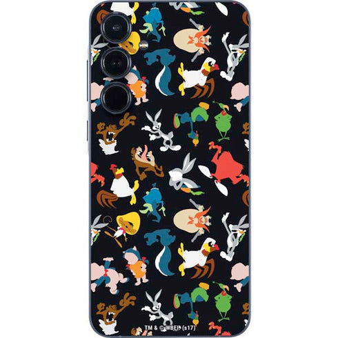 Looney Tunes Identity Pattern Galaxy A55 5G Skin