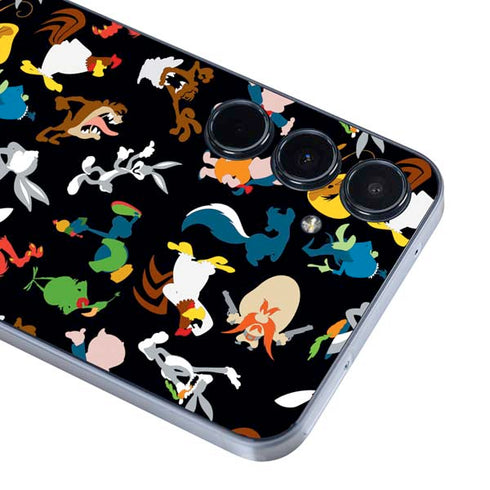 Looney Tunes Identity Pattern Galaxy A55 5G Skin