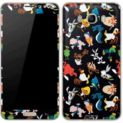 Looney Tunes Identity Pattern Galaxy J7 Skin