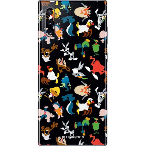 Looney Tunes Identity Pattern Galaxy Note 10 Plus Skin