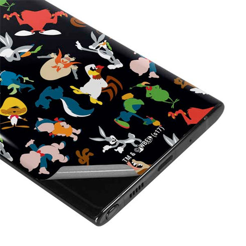 Looney Tunes Identity Pattern Galaxy Note 10 Plus Skin