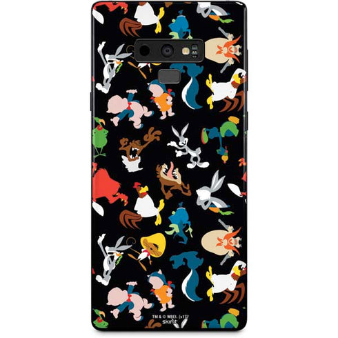 Looney Tunes Identity Pattern Galaxy Note 9 Skin