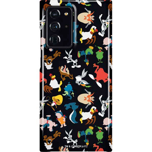 Looney Tunes Identity Pattern Galaxy Cases