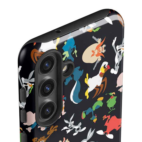 Looney Tunes Identity Pattern Galaxy S25 Plus Impact Case