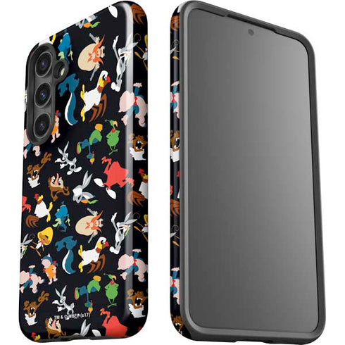 Looney Tunes Identity Pattern Galaxy S25 Plus Impact Case
