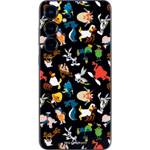 Looney Tunes Identity Pattern Galaxy S25 Plus Skin