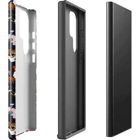 Looney Tunes Identity Pattern Galaxy S25 Ultra Impact Case