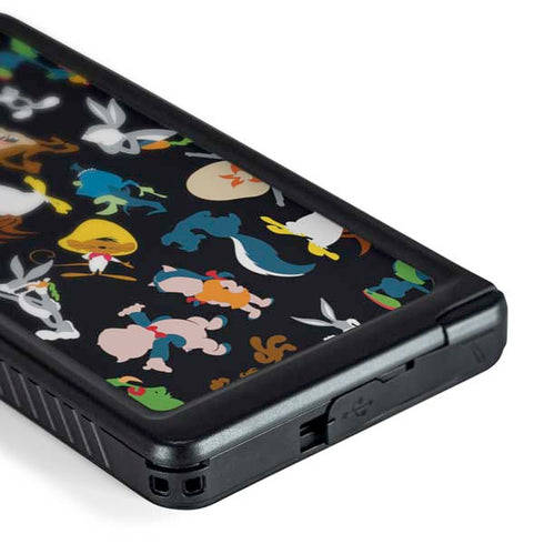 Looney Tunes Identity Pattern Galaxy S24 Ultra Waterproof Case