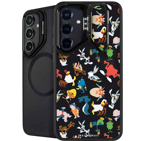 Looney Tunes Identity Pattern Galaxy S26 Kickstand Case
