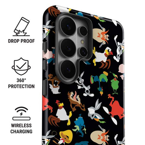 Looney Tunes Identity Pattern Galaxy S26 Ultra Impact Case