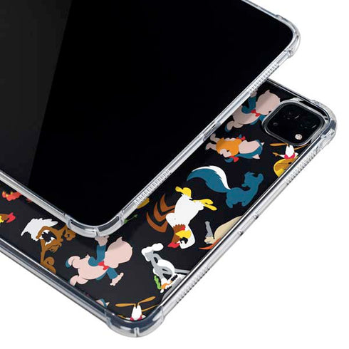 Looney Tunes Identity Pattern iPad Pro 11in (2024) Clear Case