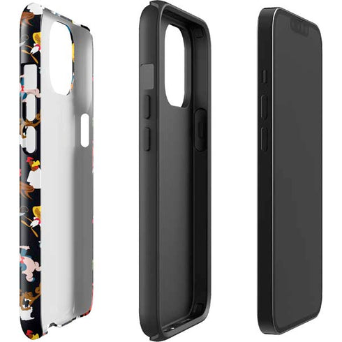 Looney Tunes Identity Pattern iPhone 15 Impact Case