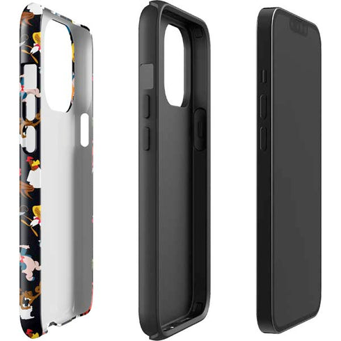 Looney Tunes Identity Pattern iPhone 15 Pro Impact Case