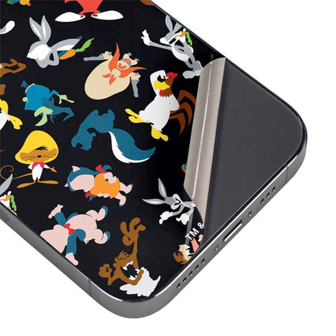 Looney Tunes Identity Pattern iPhone 15 Pro Max Skin