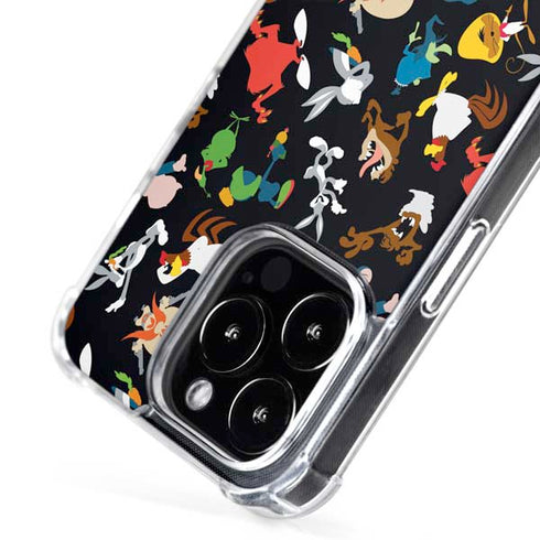 Looney Tunes Identity Pattern iPhone 16 Pro Max MagSafe Case