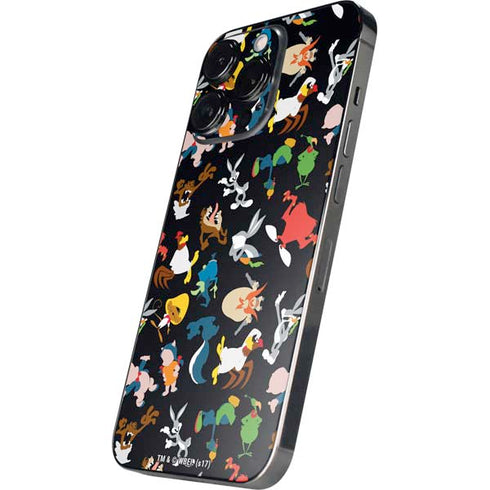 Looney Tunes Identity Pattern iPhone 16 Pro Skin