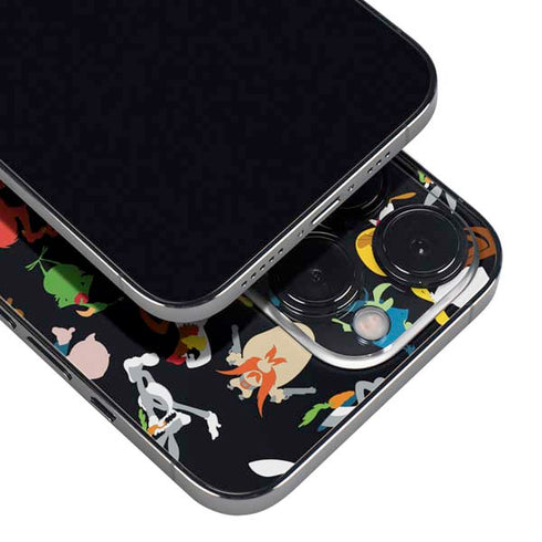 Looney Tunes Identity Pattern iPhone 16 Pro Skin