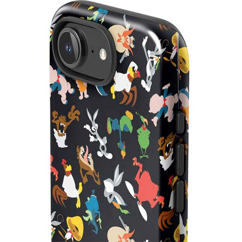 Looney Tunes Identity Pattern iPhone 16e Impact Case