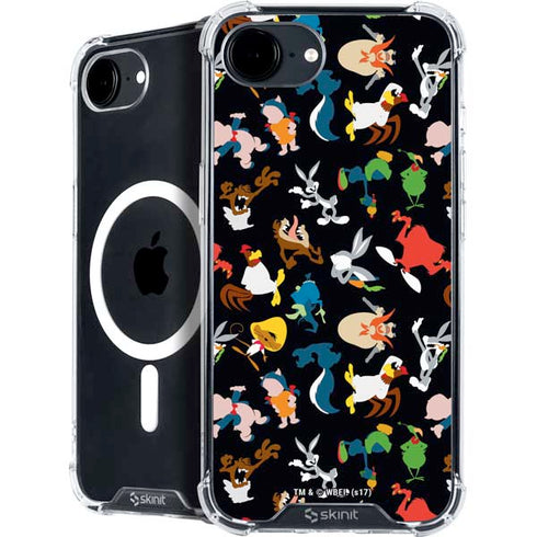 Looney Tunes Identity Pattern iPhone 16e MagSafe Case