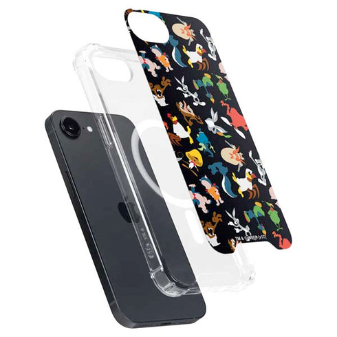 Looney Tunes Identity Pattern iPhone 16e MagSafe Case