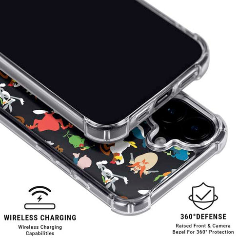 Looney Tunes Identity Pattern iPhone 17 MagSafe Case