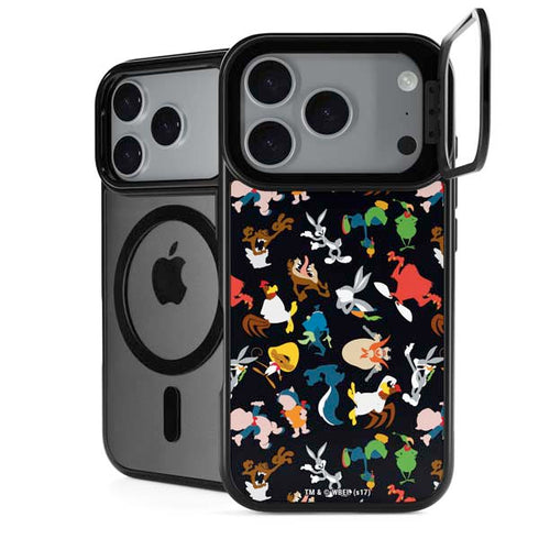 Looney Tunes Identity Pattern iPhone 18 Pro Kickstand Case