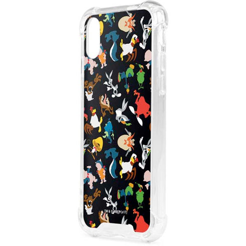 Looney Tunes Identity Pattern iPhone XS Clear Case
