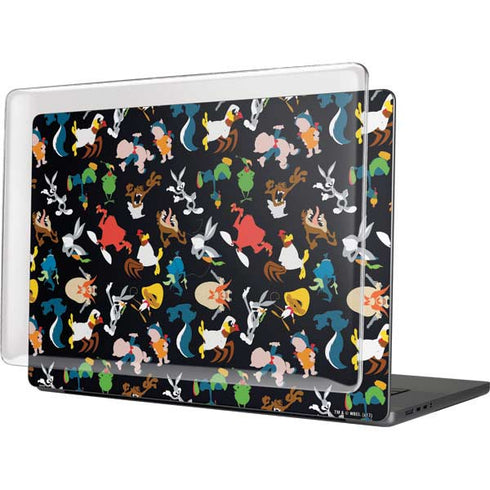 Looney Tunes Identity Pattern MacBook Cases