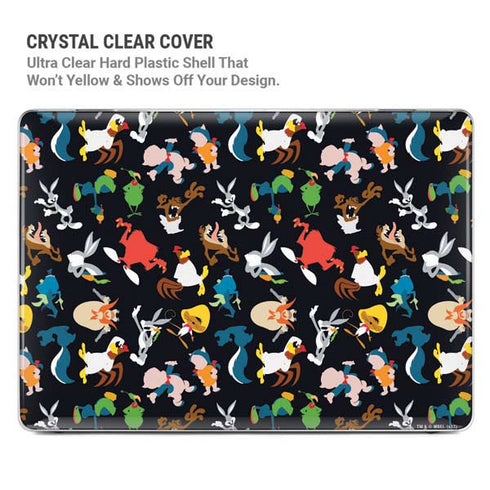 Looney Tunes Identity Pattern MacBook Cases