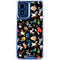 Looney Tunes Identity Pattern Moto G Play 4G (2024) Clear Case