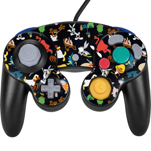 Looney Tunes Identity Pattern Nintendo Skins