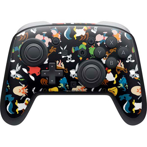 Looney Tunes Identity Pattern Nintendo Skins