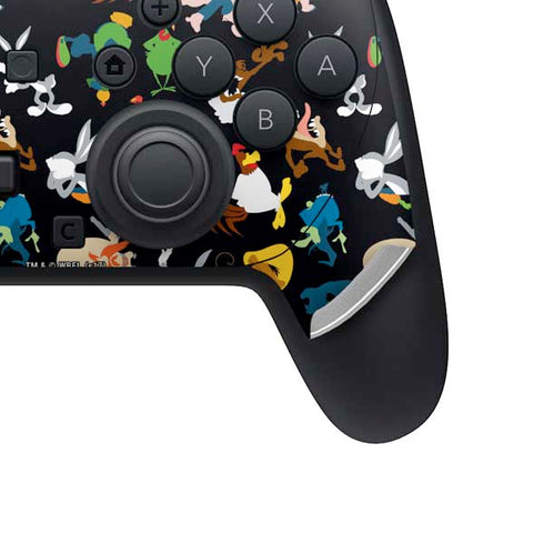 Looney Tunes Identity Pattern Nintendo Switch 2 (2025) Pro Controller Skin