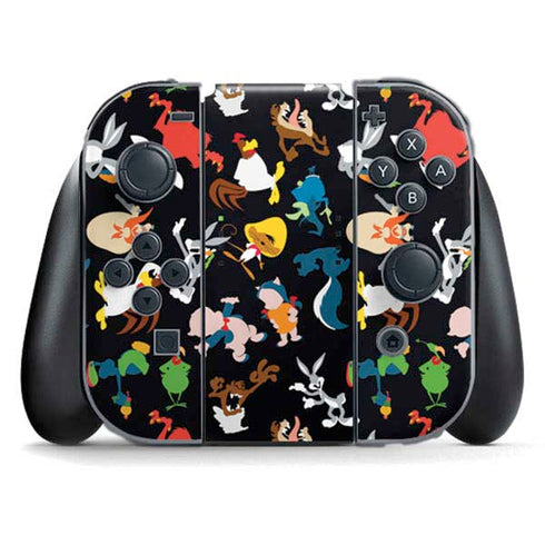 Looney Tunes Identity Pattern Nintendo Skins