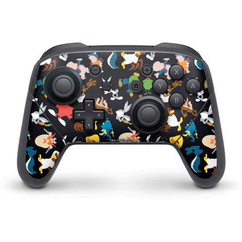 Looney Tunes Identity Pattern Nintendo Skins
