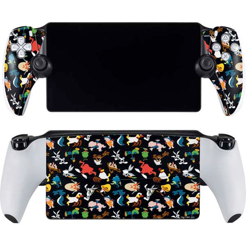 Looney Tunes Identity Pattern PlayStation Portal Remote Player Skin