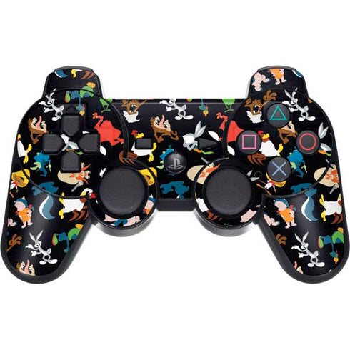 Looney Tunes Identity Pattern PS3 Dual Shock wireless controller Skin