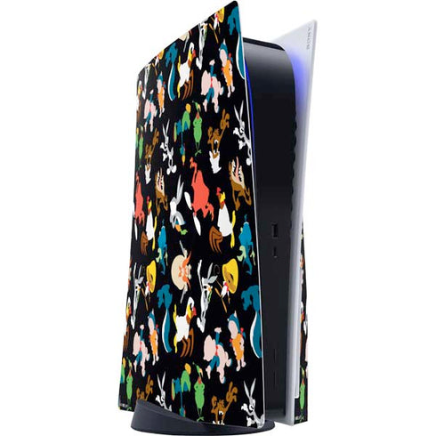 Looney Tunes Identity Pattern PlayStation PS5 Skins