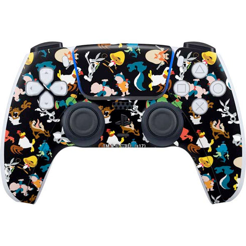 Looney Tunes Identity Pattern PlayStation PS5 Skins