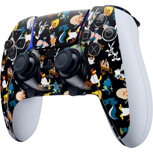 Looney Tunes Identity Pattern PS5 DualSense Edge Pro Controller Skin