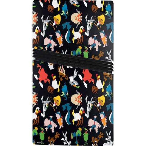 Looney Tunes Identity Pattern PS5 Pro Bundle Skin