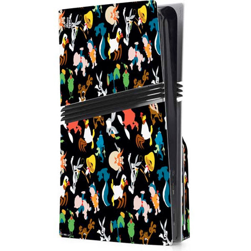 Looney Tunes Identity Pattern PlayStation PS5 Skins